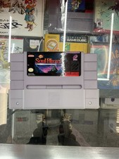 Soul Blazer SNES Complete CIB Complete Game Box Manual Poster Authentic Tested