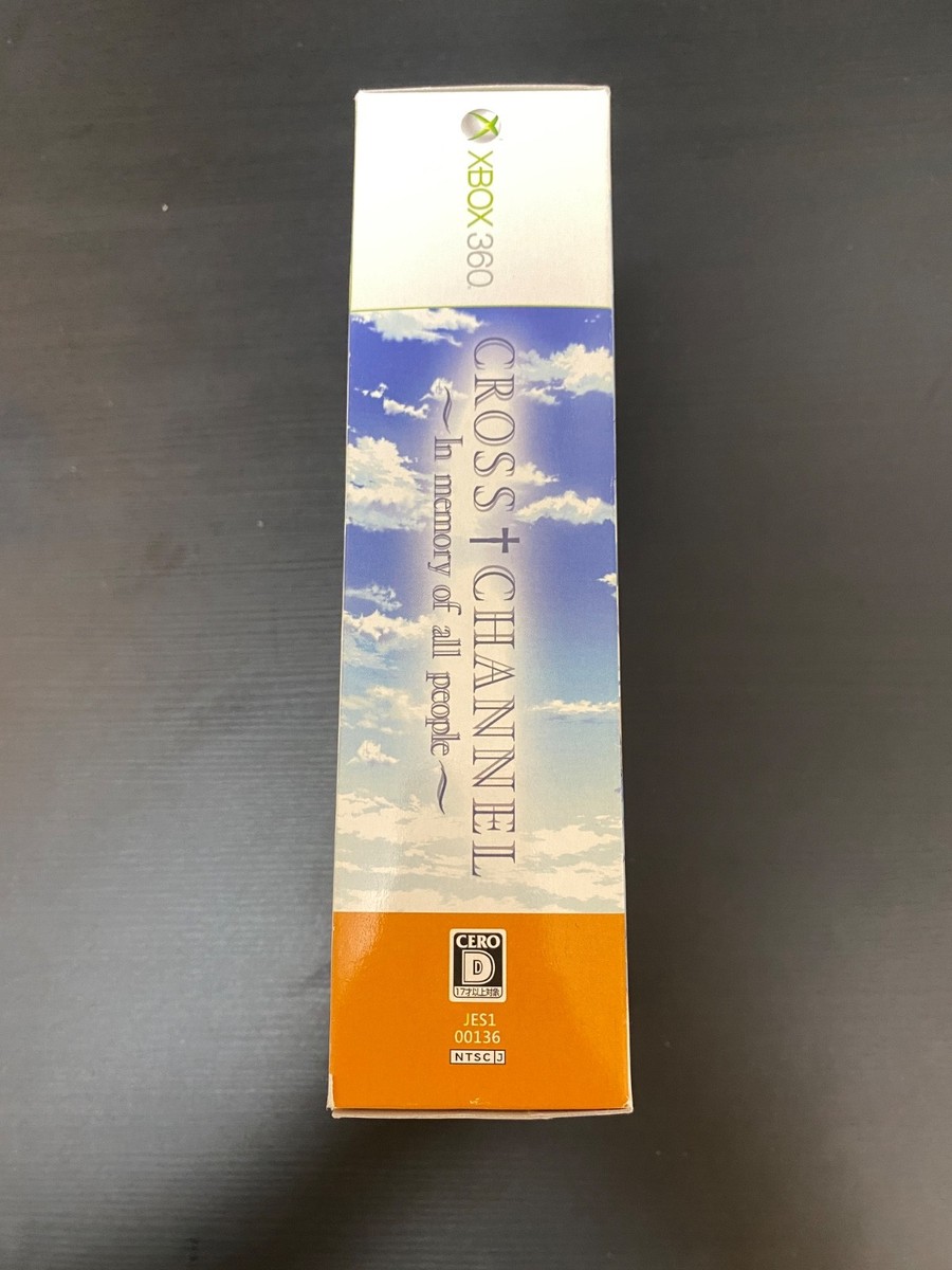 Cross Channel Limited Edition w/CD, goodies Import Japan Xbox 360