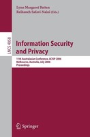 Information Security And Privacy Lynn Batten