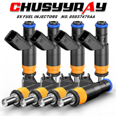8X  05037479AA Fuel Injectors NEW Upgrade FOR 2008-2018 Dodge Charger 5.7L V8