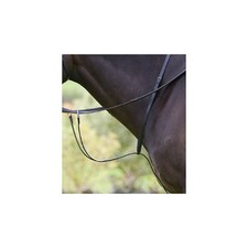 Image of Shires Blenheim Running Martingale - Leather - Black/Brown