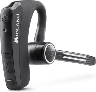 Midland C1521 Dual Headset Bluetooth Headset with Built-in PTT for Hands-Free