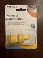 Medela Valves  Membranes  BPA Free 2pk NEW