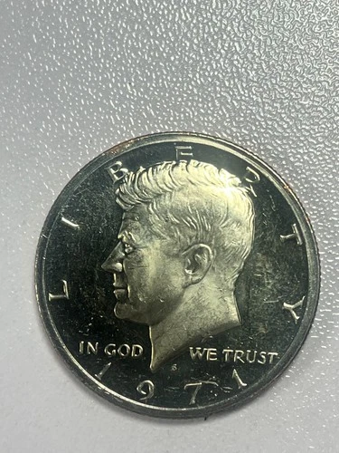 1971-S Kennedy Clad Circulated Proof Half Dollar