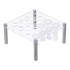  1 Set Chess Piece Mold with Holder - 3D Silicone Chess Mould for Epoxy Resin