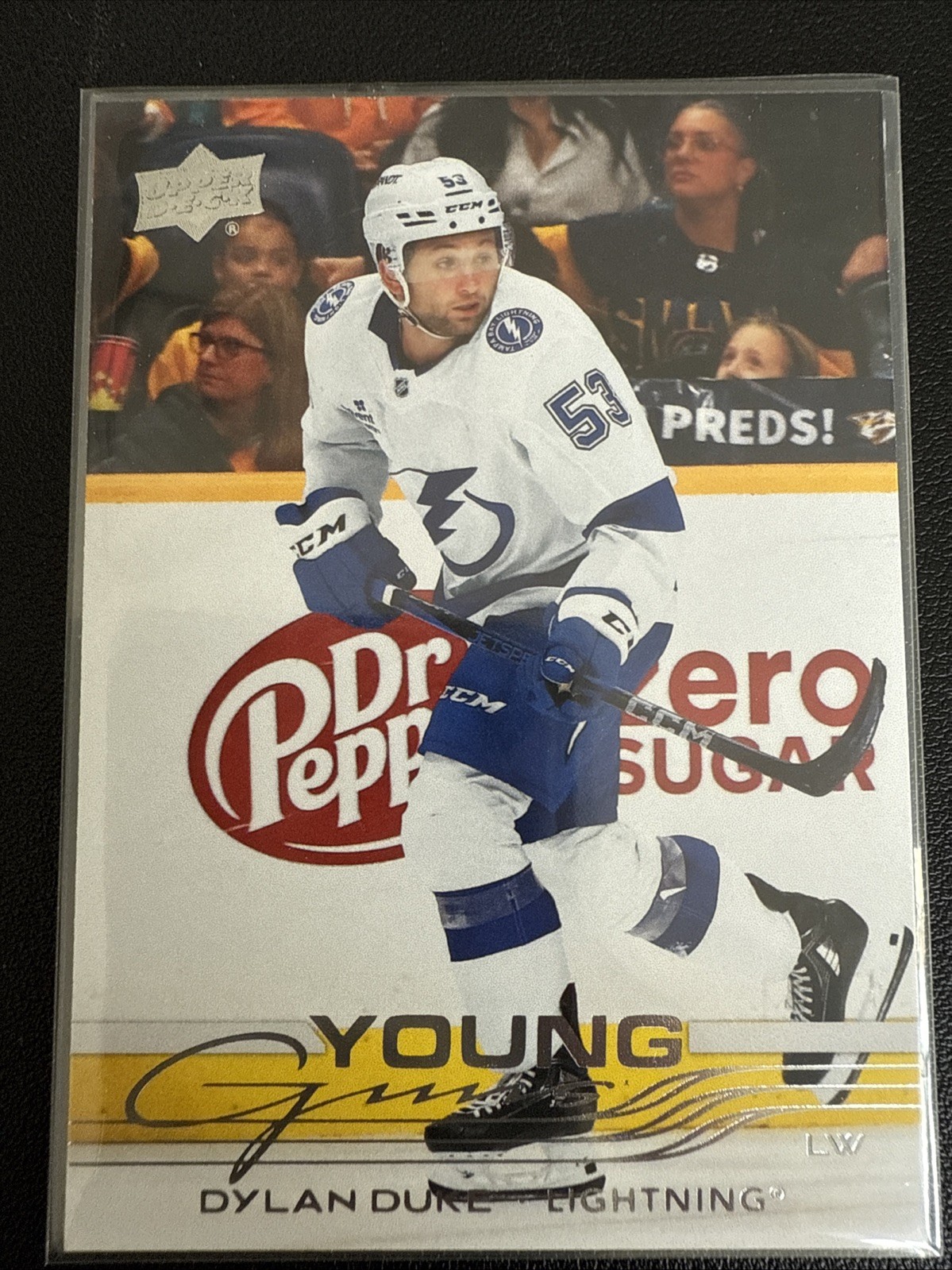 2025-26 Upper Deck Young Guns - Dylan Duke #249 - Lightning