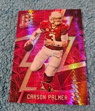 2016 Spectra Carson Palmer Arizona Cardinals Pink Prizm 1/10 #42