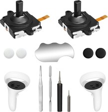 Joystick Replacement Kit for Oculus Quest 2/3 Controller, Repair Kit for Meta Qu
