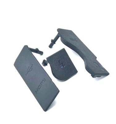 USB / AV OUT/ HDMI Interface Rubber Cover Cap Set for Canon EOS R5/R5C