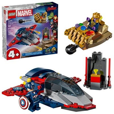 LEGO Marvel  Captain America Vs. Thanos (107 Pieces) 76319 2025