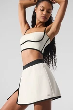 AIo Yoga Suit Airbrush Streamlined Bra Tank + Skirt Set Tennis Women Fashion