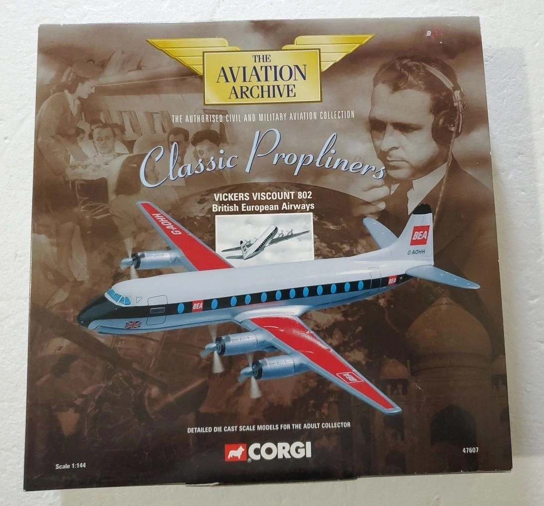 Corgi Vickers Contemporary Diecast Commercial Airliners for sale