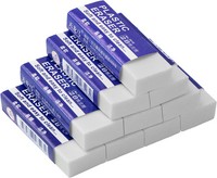 Radiergummi 2B Weich 10 StüCk Weiß Ungiftig FüR Schule BüRo 5X2X1 Cm
