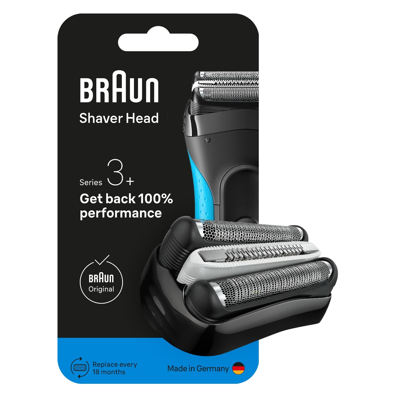Braun Series 3+ 32B Electric Shaver ORIGINAL Replacement Head