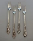 Wallace Rose Point Sterling Seafood Fork S/4