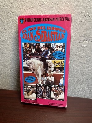 El Rey del Jaripeo VHS TAPE 1997 Joan Sebastian Rare