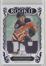 2018-19 Upper Deck Artifacts Purple 38/49 Evan Bouchard #V Patch 16i3
