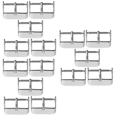  5PCS Edelstahl Uhrenarmband Verschluss Uhrenarmband Schnalle Armbanduhr Zubehör