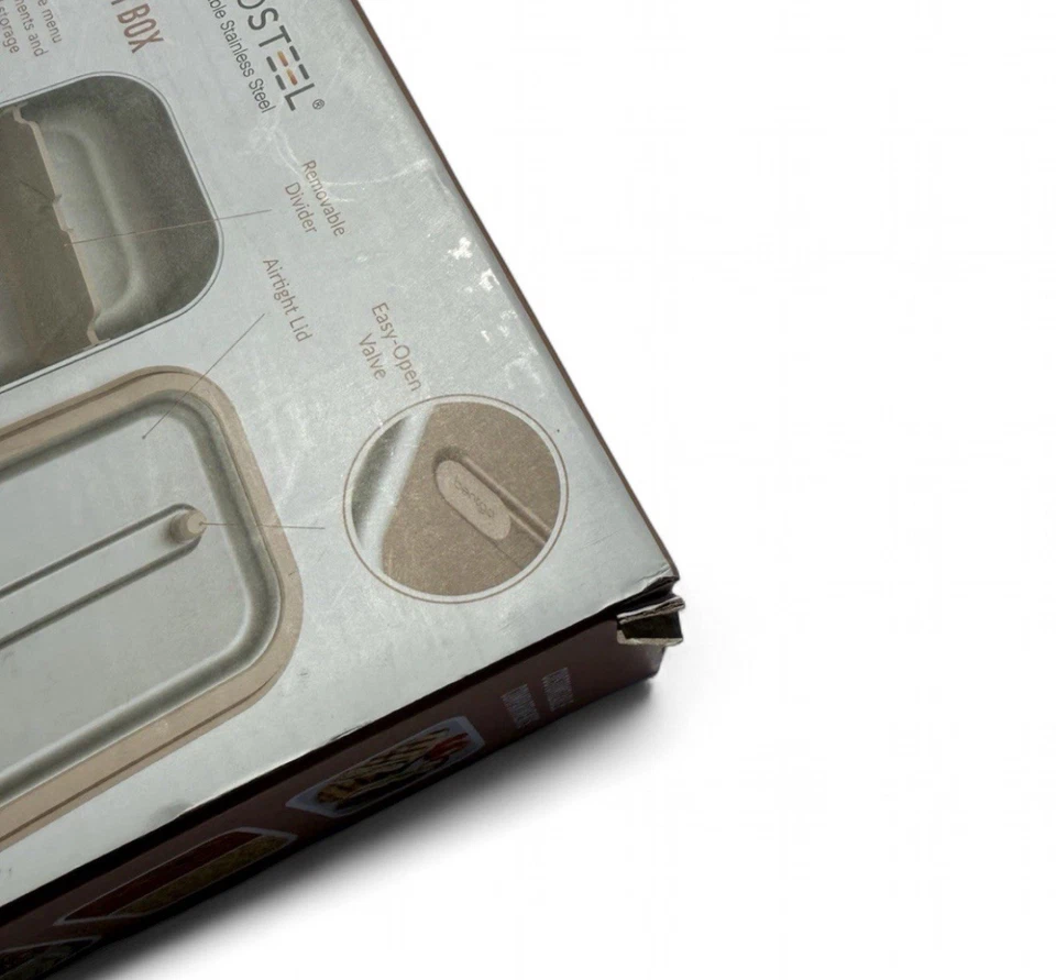 Bentgo MicroSteel герметичный ланч-бокс микроволновая печь посудомоечная машина морозильник безопасный новый - Изображение 4 из 4