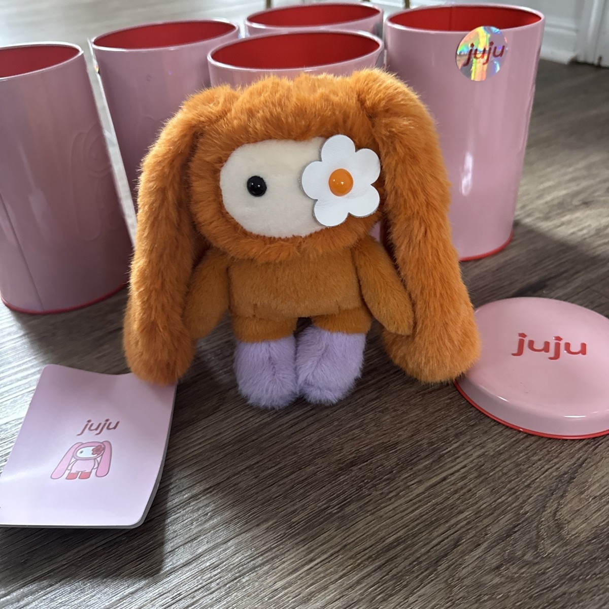 CJ HENDRY JUJU Plush Keychain Pendant #15 Orange Limited Edition