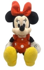 Disney 2012 Just Play Minnie Mouse 9" Plush Traditional Red Polka Dress