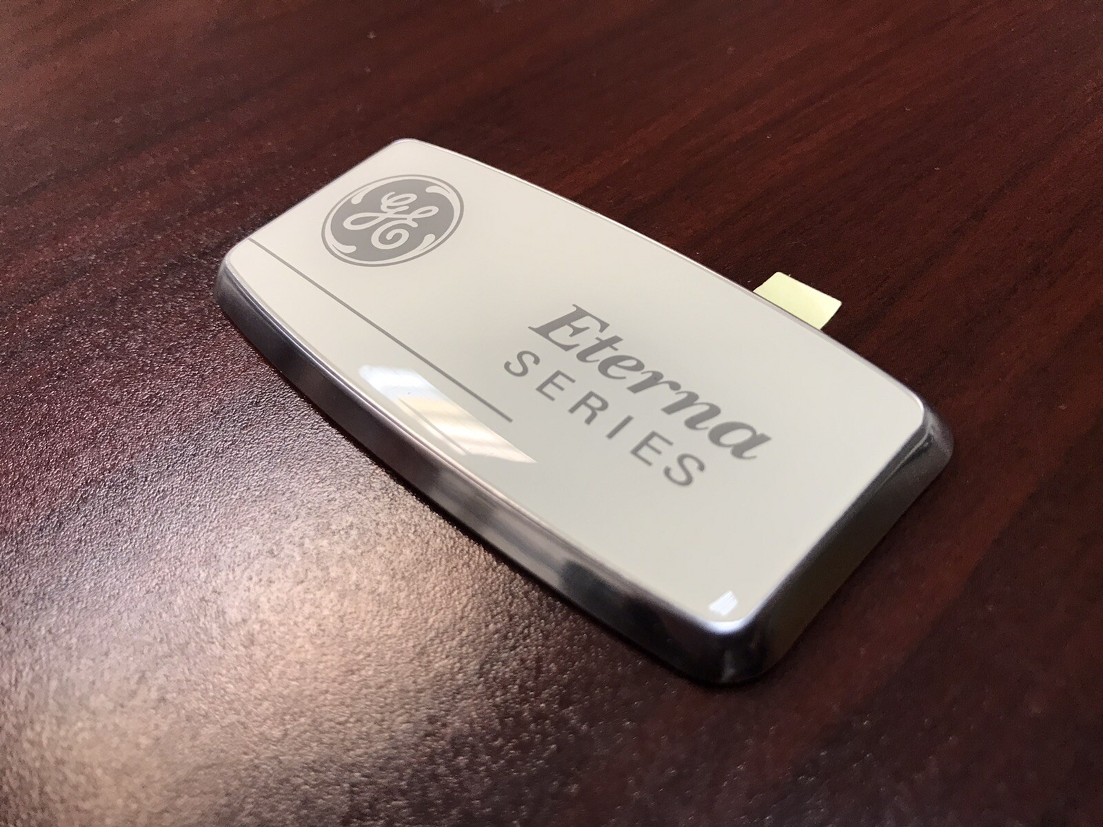 GE Eterna Series Refrigerator Nameplate Genuine OEM part, brand new