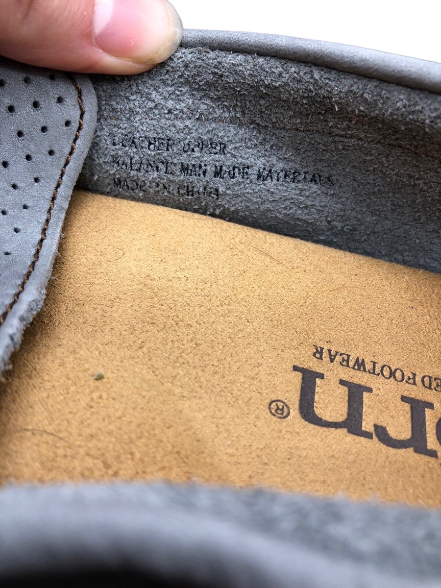 Born Gray Suede Driving Loafers Shoes 8 Mens Slip On Perforated Born | Shoes | Born Gray Suede Driving Loafers Shoes 8 Mens  main image 2