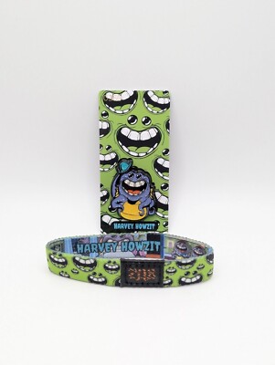 Zox Monster #360 Harvey Howzit ~ NEW ~ Medium ~ Wristband ~ Card & Pin