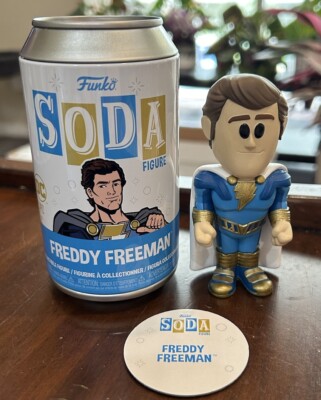 Funko Pop Soda Figure Freddy Freeman Shazam New Some Sealed COMMON Movies Comics