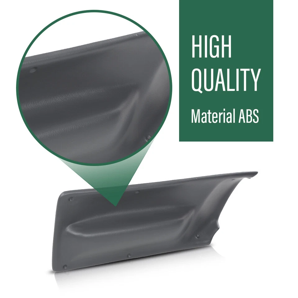 Inserto de panel de puerta gris 2 piezas apto para Volkswagen 2003-2010 nuevo Beetle convertible Foto 4 de 4