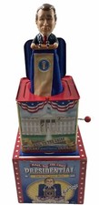 Hail To The Chief Presidential Jack-In-The-Box Toy w/Box George W. Bush