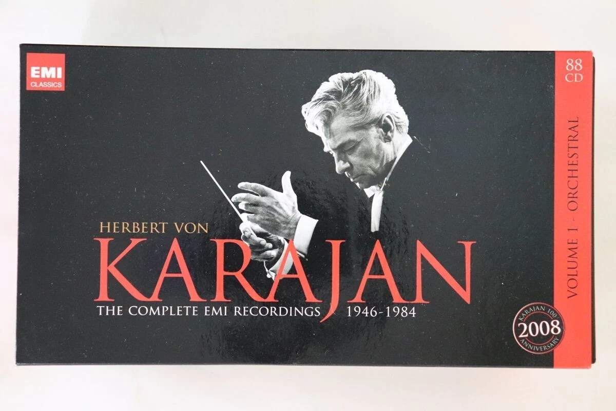 Herbert von Karajan Complete EMI Recordings 1946-1984 Vol.1 ORCHESTRAL 【88CDBox】