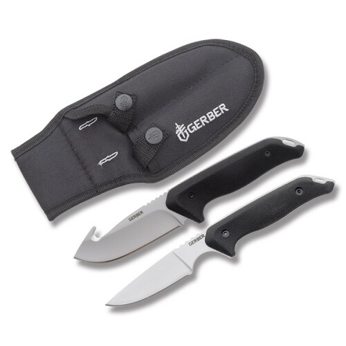Gerber Camping Hunting Moment Field Dress Knife Kit w/ Sheath 31002218