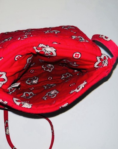 Vera Bradley Red Bandana Crossbody - Picture 3 of 3