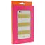 縮圖 5 - Kate Spade Hybrid Hard Shell White &amp; Gold Stripe Case for iPhone 6 Plus 6s Plus