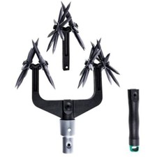 Hand-Held Soil Loosener Reseeding Adjustable Rotary Cultivator