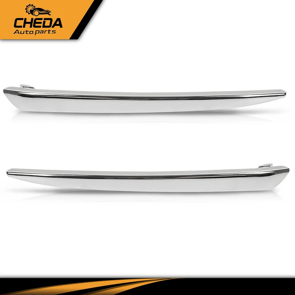 2x molduras de parachoques aptas para modelos Chevrolet Tahoe 2015-2016 con paquete de lujo Foto 2 de 4