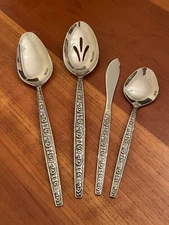 DI LIDO  by International Silver Glossy Black Accent Stainless Flatware - Choice