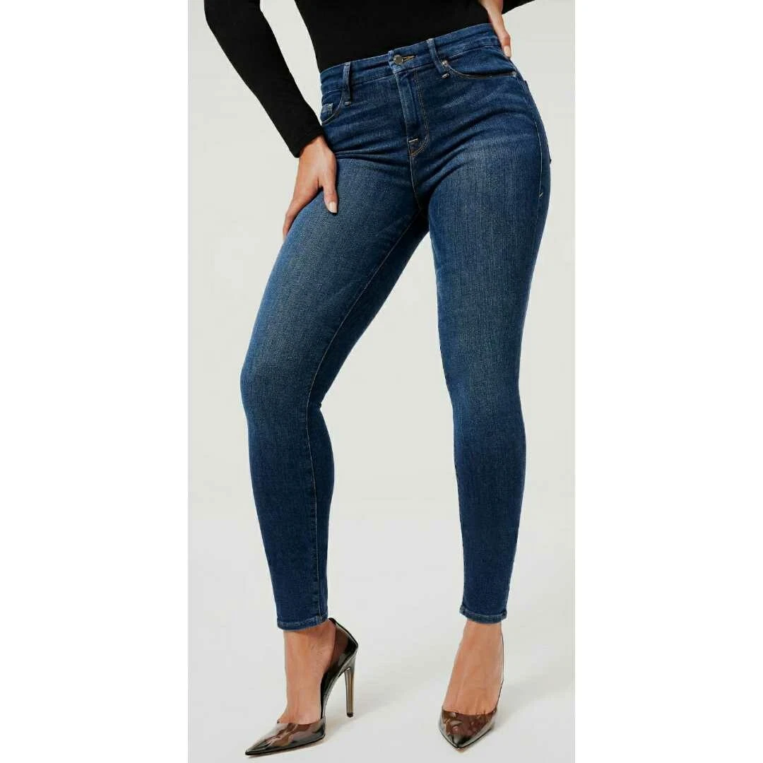 Good legs high waist store skinny jeans good american