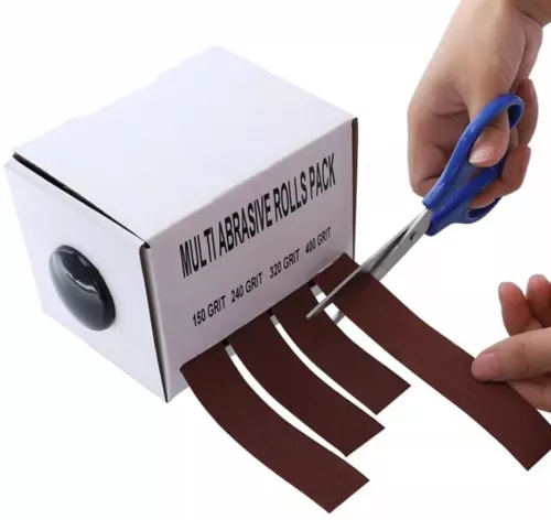 150 #240 #320 #400# Grit Emery Tape Cloth Abrasive Grinding Sanding Paper - Picture 4 of 8