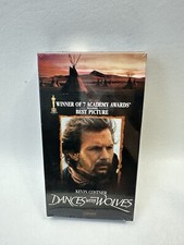 DANCES WITH WOLVES VHS 1990 Brand New Factory Sealed Kevin Costner - ORION