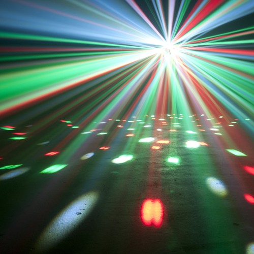 (2) American DJ STINGER II LED Moonflower/Laser/Strobe Effect Lights+DMX Control - Picture 6 of 12