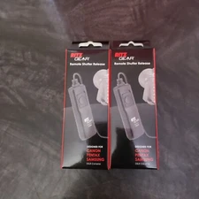 Lot of 2 Ritz Gear Remote Shutter Release for DSLR Cameras Samsung Canon Pentax