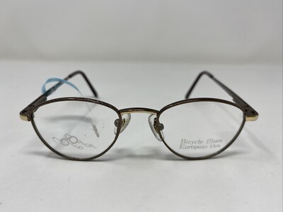 Otego Optical Colby Flex Brown/Gold 41-16-125 Full Rim Eyeglasses Frame RN03
