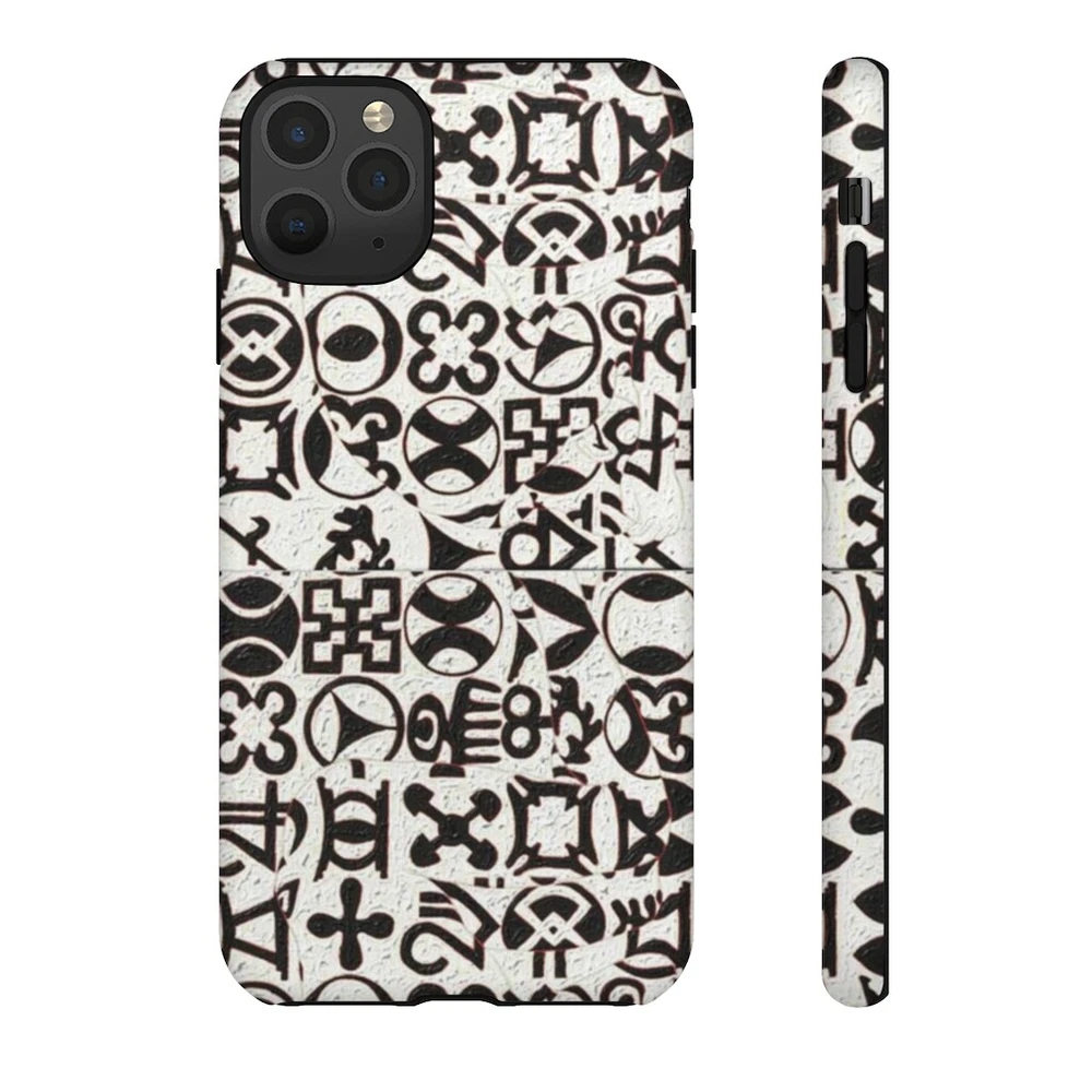 African print Kigali phone case - stylish protective cover