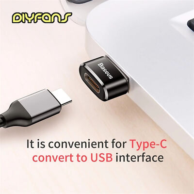 Baseus 2.4A USB C OTG Adapter USB A zu Micro USB Typ C Stecker