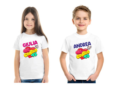 magliette me contro te bambina