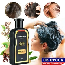 200ml Reverse Grey Hair Darkening Shampoo Natural Polygonum Essence Hair Care