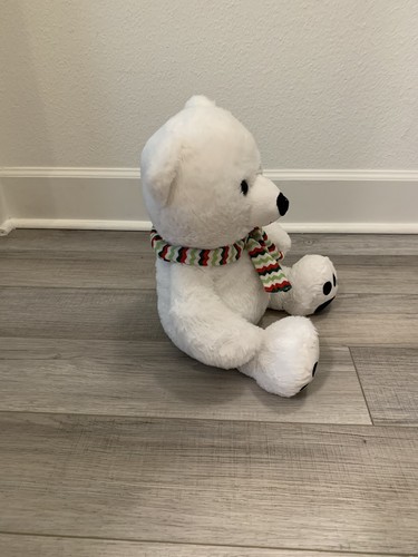 Publix 2023 White Polar Bear Plush With Scarf. - Picture 2 of 6