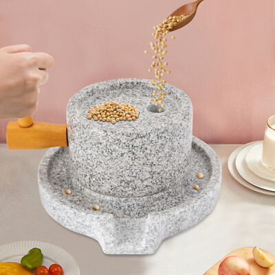 Stone Grainer Mill, Hand Stone Grinder Natural Granite Paste Mill